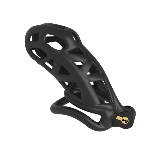 ResinLock™ Maxi chastity cage - Generous sizing for comfort and fit, made from premium resin for a secure and enjoyable experience.