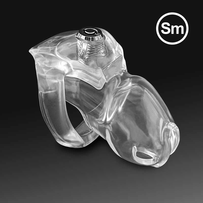 Holy Trainer V5 transparent chastity cage Small