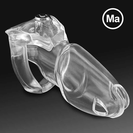 Holy Trainer V5 Maxi Transparent chastity cage