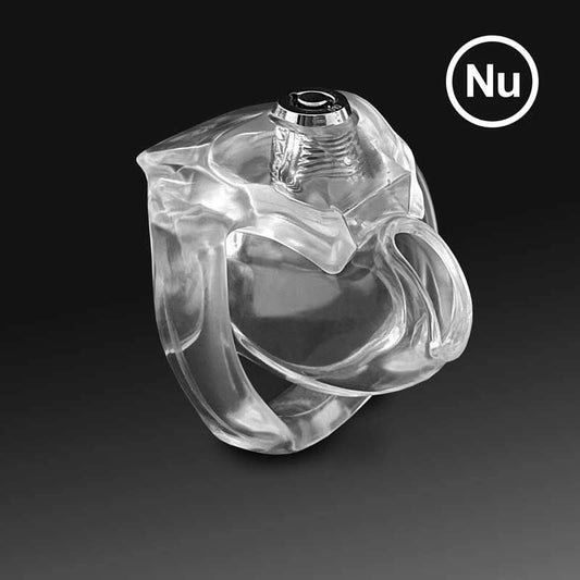 Holy Trainer V5 transparent chastity cage Nub